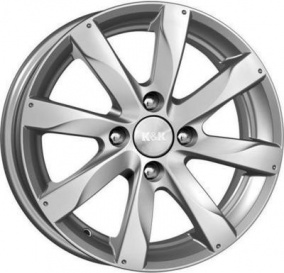 Диск K&K Джемини 6 x 15 4*100 Et: 45 Dia: 54,1 блэк платинум