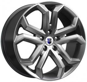 Диск K&K Пандора 8,5 x 19 5*108 Et: 45 Dia: 67,1 блэк платинум