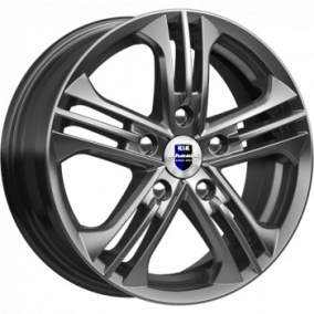 Диск K&K Trinity 6 x 15 5*100 Et: 38 Dia: 57,1 Дарк платинум