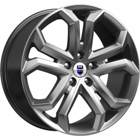 Диск K&K Пандора 8,5 x 19 5*112 Et: 40 Dia: 66,6 дарк платинум