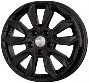 Диск Скад Нагоя 6 x 16 4*100 Et: 45 Dia: 60,1 черный бархат