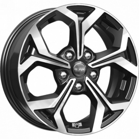 Диск K&K КС878 6,5 x 16 5*112 Et: 50 Dia: 57,1 алмаз черный