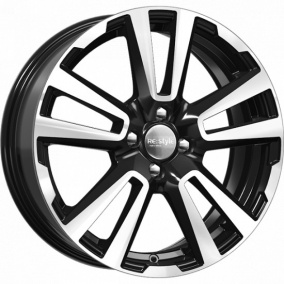 Диск K&K КС874 6,5 x 17 5*114,3 Et: 49 Dia: 67,1 алмаз черный