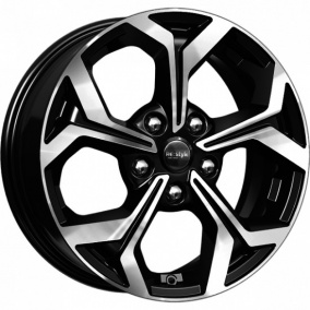 Диск K&K КС878 6,5 x 16 5*114,3 Et: 45 Dia: 67,1 алмаз чёрный