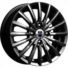 Диск K&K Акцент 7 x 17 5*100 Et: 48 Dia: 56,1 дарк платинум
