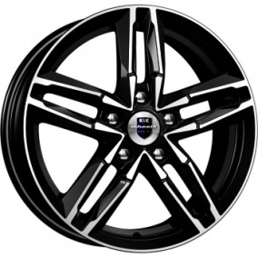 Диск K&K Sayan 6 x 16 5*112 Et: 46 Dia: 66,6 Алмаз-черный