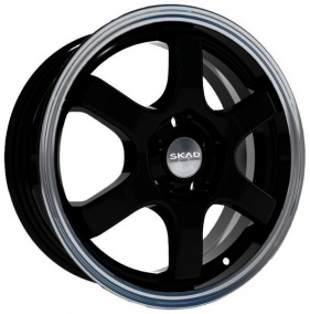 Диск Скад Киото 6 x 15 4*100 Et: 40 Dia: 60,1 алмаз-антрацит