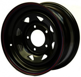 Диск Off-Road-Wheels Black 8 x 16 5*139,7 Et: -3 Dia: 110 черный