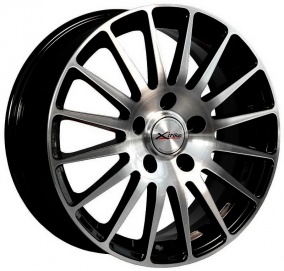 Диск X'trike X-128 6,5 x 16 5*114,3 Et: 38 Dia: 67,1 BK/FP