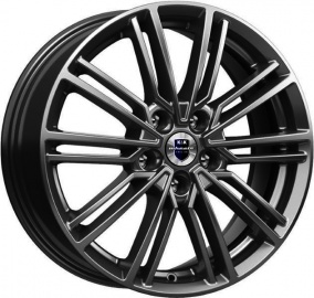 Диск K&K Эрфурт 7 x 17 4*100 Et: 37 Dia: 67,1 дарк платинум
