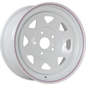 Диск Off-Road-Wheels White 7 x 16 5*139,7 Et: -3 Dia: 110 белый