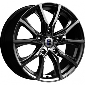 Диск K&K Твист 7,5 x 17 5*112 Et: 47 Dia: 57,1 Дарк платинум