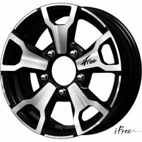 Диск iFree Тайган 6 x 16 5*139,7 Et: 40 Dia: 98,1 Блэк Джек