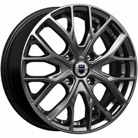 Диск K&K Лилиом-оригинал 6 x 16 4*100 Et: 49 Dia: 54,1 дарк платинум