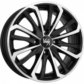 Диск K&K Рим 6 x 15 4*98 Et: 35 Dia: 58,5 алмаз черный