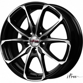 Диск iFree Такеши 6 x 16 4*100 Et: 35 Dia: 67,1 блэк джек