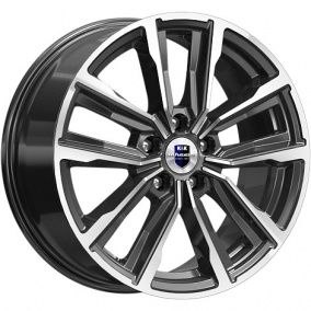 Диск K&K Лацио 7,5 x 17 5*114,3 Et: 45 Dia: 60,1 алмаз черный