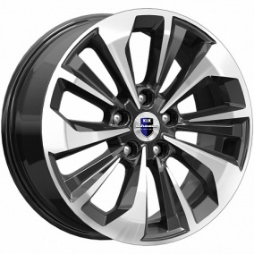 Диск K&K Авиор 7 x 17 5*114,3 Et: 45 Dia: 66,1 алмаз чёрный