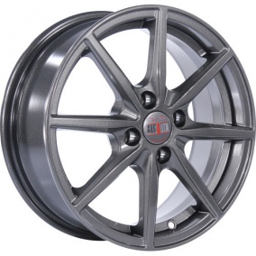 Диск ALCASTA M63 6 x 15 4*100 Et: 37 Dia: 60,1 graphite