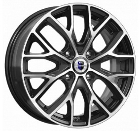 Диск K&K Лилиом-оригинал 6x16 4*114,3 Et:40 Dia:67,1 Алмаз черный
