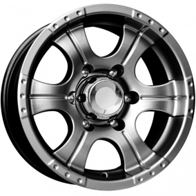 Диск K&K Байконур 8x16 6*139,7 Et:20 Dia:108,6 дарк платинум