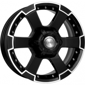 Диск K&K M56 7x16 6*139,7 Et:20 Dia:67,1 Алмаз Черный