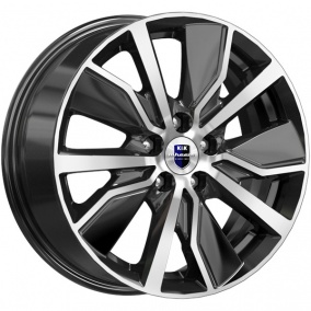 Диск K&K Гамбит 6,5x16 5*114,3 Et:44 Dia:67,1 алмаз черный