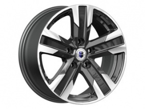Диск K&K Висмут 7x16 5*108 Et:33 Dia:67,1 алмаз чёрный