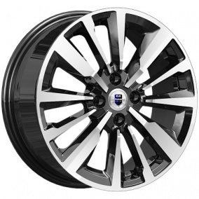 Диск K&K Эрман 6,5x16 4*100 Et:40 Dia:67,1 алмаз чёрный