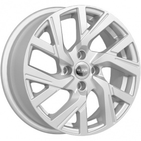 Диск K&K КС1030 6x15 4*100 Et:39 Dia:60,1 сильвер