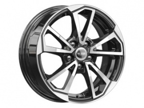 Диск K&K КС1005 6x15 5*100 Et:40 Dia:57,1 алмаз чёрный