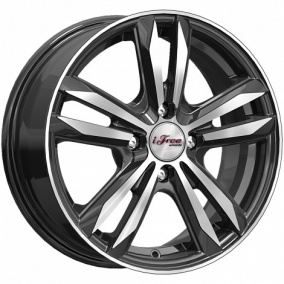 Диск iFree Маскот 6x15 4*100 Et:35 Dia:67,1 Блэк Джек