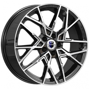 Диск K&K Вудроф 7x18 5*114,3 Et:37 Dia:66,6 алмаз чёрный