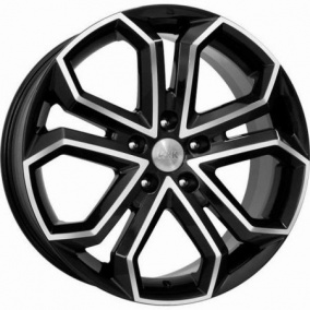 Диск K&K Пандора 8,5x19 5*120 Et:45 Dia:67,1 алмаз черный