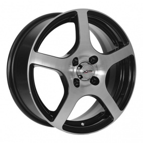 Диск X'trike X-118 6x15 4*114,3 Et:40 Dia:66,1 BK/FP
