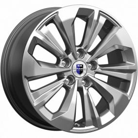 Диск K&K Авиор 7x17 5*114,3 Et:37 Dia:66,6 дарк платинум брайт