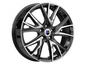 Диск K&K Кайлас 6,5x18 5*112 Et:38 Dia:66,6 алмаз чёрный