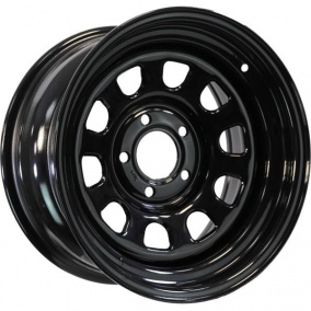 Диск Zepp 4х4 7x16 5*139,7 Et:25 Dia:110,1 Semicircle Gloss Black