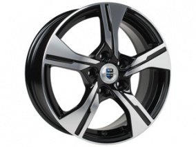 Диск K&K KC1053 6,5x16 5*112 Et:43 Dia:57,1 алмаз чёрный