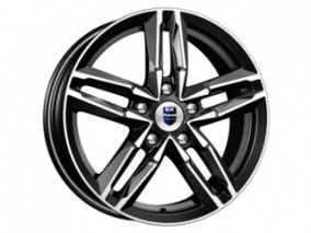 Диск K&K Sayan 6x16 5*112 Et:50 Dia:57,1 алмаз черный