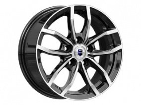 Диск K&K Фрост 6,5x15 5*108 Et:50 Dia:63,3 алмаз чёрный