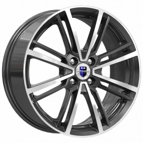 Диск K&K Эрфурт 7x17 5*108 Et:40 Dia:67,1 алмаз чёрный