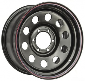 Диск Off-Road-Wheels Black 8x16 5*139,7 Et:-10 Dia:110,1 Черный