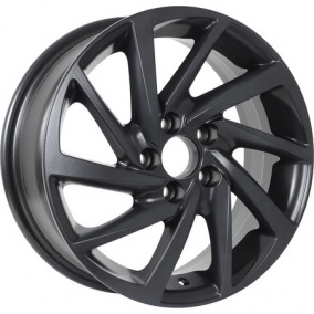 Диск KDW KD1530 6x15 4*98 Et:38 Dia:58,6 Matt Black Painted