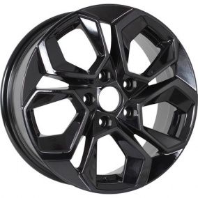 Диск KDW KD1620 6,5x16 5*112 Et:45 Dia:57,1 Black Painted