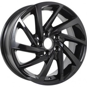 Диск KDW KD1530 6x15 4*100 Et:46 Dia:54,1 Black Painted