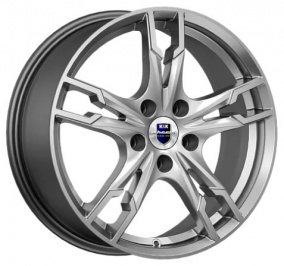 Диск K&K Солар 7x17 4*100 Et:41 Dia:60,1 дарк платинум
