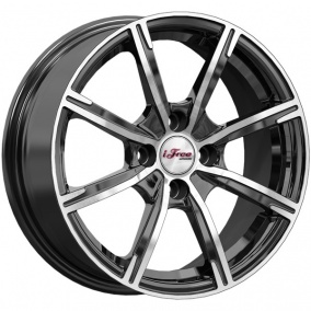 Диск iFree Калибр 6x15 4*100 Et:38 Dia:67,1 Блэк Джек