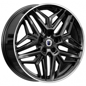 Диск K&K Колумб 7x19 5*108 Et:47 Dia:60,1 алмаз чёрный
