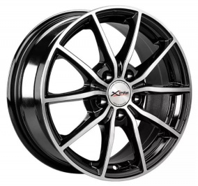 Диск X'trike X-111М 6,5x15 5*114,3 Et:38 Dia:54,1 BK/FP